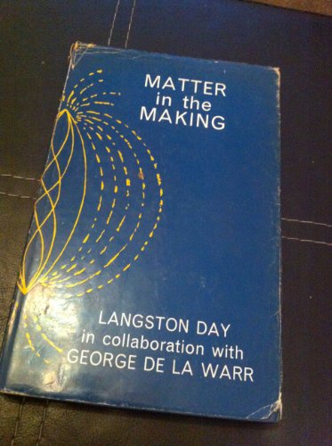 Imagen de archivo de Matter in the Making a la venta por Griffin Books
