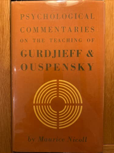 9780722400630: Psychological Commentaries on the Teaching of Gurdjieff and Ouspensky: v. 1