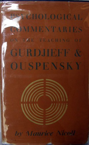 Psychological Commentaries on the Teaching of Gurdjieff and Ouspensky: v. 3 (9780722400654) by Maurice Nicoll