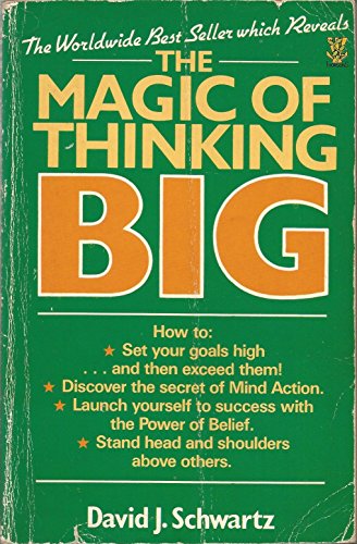 Stock image for The Magic of Thinking Big for sale by WorldofBooks