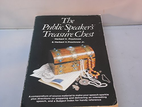 Beispielbild fr Public Speaker's Treasure Chest zum Verkauf von WorldofBooks