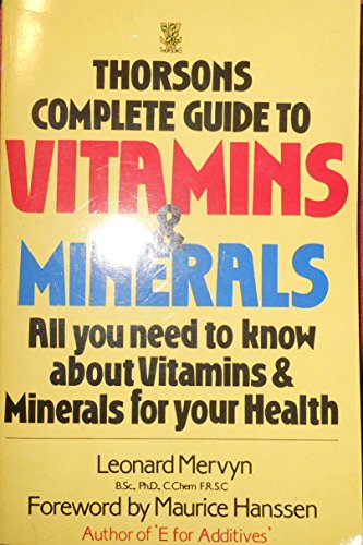 Beispielbild fr Complete Guide to Vitamins and Minerals zum Verkauf von WorldofBooks