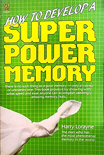 Beispielbild fr How to Develop a Super-power Memory zum Verkauf von WorldofBooks