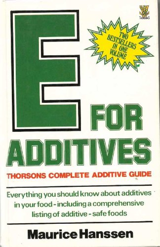 Beispielbild fr E for Additives:Comp Additive zum Verkauf von AwesomeBooks