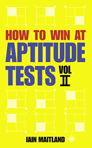 Beispielbild fr How to Win at Aptitude Tests Vol II: v. 2 zum Verkauf von AwesomeBooks