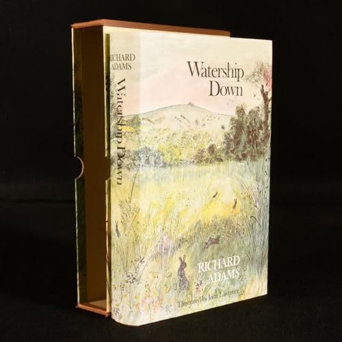 Imagen de archivo de Watership Down (mega rare 1st Illustrated edition in slipcase) illustrated by John Lawrence a la venta por The Spoken Word