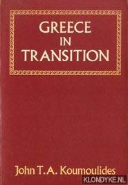 Beispielbild fr Greece in transition: Essays in the history of modern Greece, 1821-1974 zum Verkauf von HPB-Red