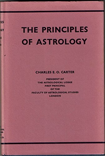 9780722901403: Principles of Astrology