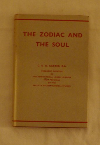 Beispielbild fr Zodiac and the Soul zum Verkauf von Robinson Street Books, IOBA