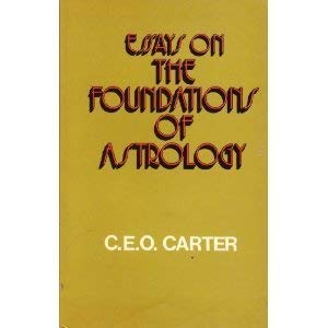 Stock image for Essays on Foundation of Astrology for sale by POLIART Beata Kalke