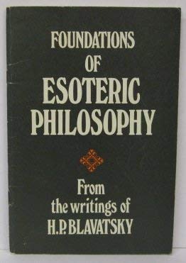 Beispielbild fr Foundations of Esoteric Philosophy zum Verkauf von WorldofBooks