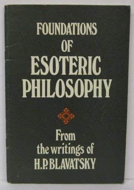 Stock image for Foundations of Esoteric Philosophy for sale by WorldofBooks