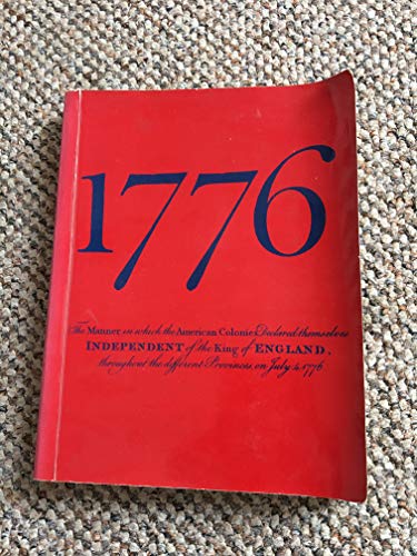 Beispielbild fr 1776: The British story of the American Revolution : [catalogue of an exhibition] sponsored by The Times, The Sunday Times and Barclays Bank [held at . London, 14th April to 2nd October 1976 zum Verkauf von Hbner Einzelunternehmen