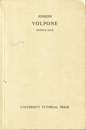 Volpone (English Class) (9780723107385) by Ben Jonson