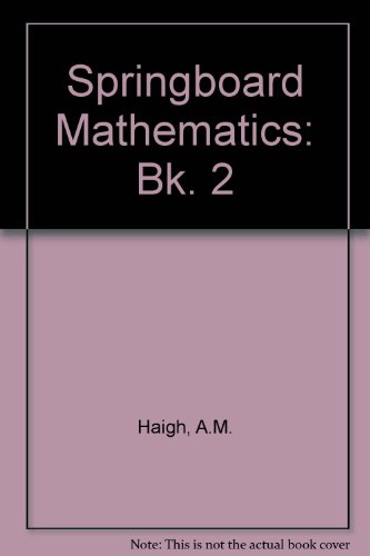 Stock image for Springboard Mathematics: Bk. 2 for sale by WorldofBooks