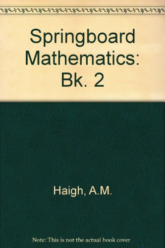 Stock image for Springboard Mathematics: Bk. 2 for sale by Phatpocket Limited