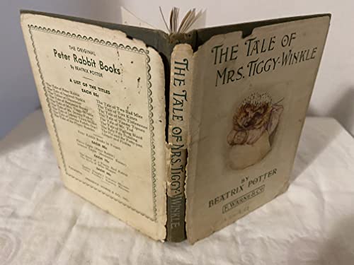 Imagen de archivo de The Tale of Mrs. Tiggy-Winkle a la venta por Inno Dubelaar Books