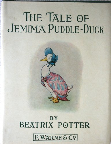 Stock image for The Tale of Jemima Puddle-Duck : A Sound Story Book for sale by Better World Books