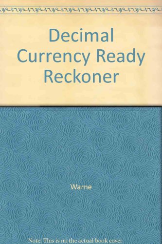 9780723209867: Decimal Currency Ready Reckoner