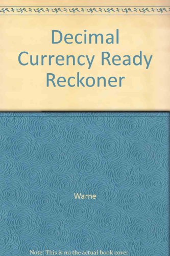 Stock image for Decimal Currency Ready Reckoner for sale by WorldofBooks