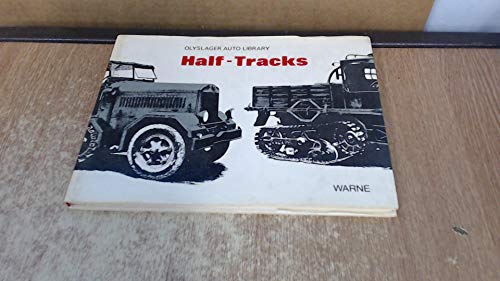 9780723212652: Half-tracks (Olyslager Auto Library)