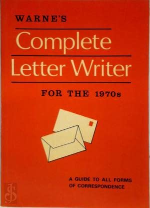 9780723214380: Complete Letter Writer for the 1970's