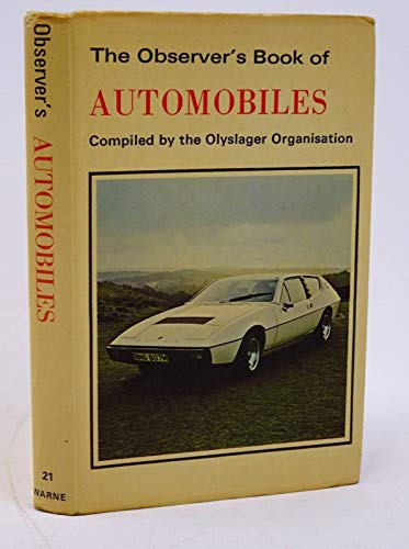 Stock image for The Observer's Book of Automobiles 1975 for sale by Wonder Book