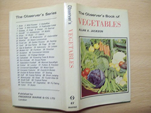 Beispielbild fr The Observer`s Book of Vegetables. zum Verkauf von The Blue Penguin