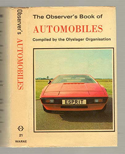 Imagen de archivo de The Observer's Book of Automobiles (Observer's Pocket Series, No. 21) a la venta por ThriftBooks-Atlanta