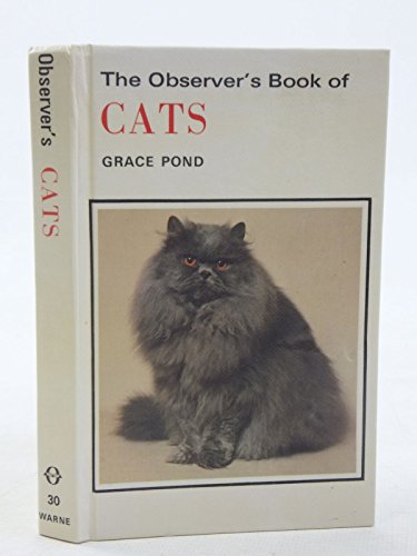 Imagen de archivo de THE OBSERVER'S BOOK OF CATS. a la venta por Goldstone Books