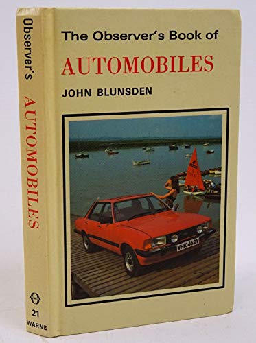 Beispielbild fr Observer's Book of Automobiles 1980 (Observer's Pocket S.) zum Verkauf von WorldofBooks