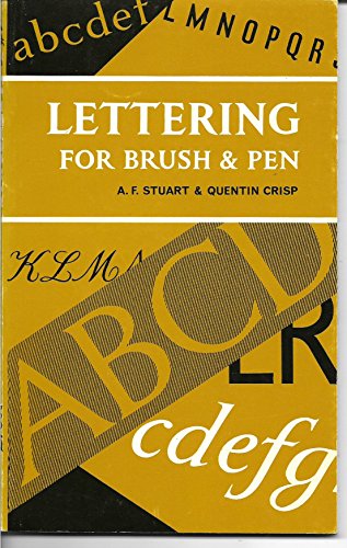 Stock image for Lettering For Brush And PEN for sale by WorldofBooks
