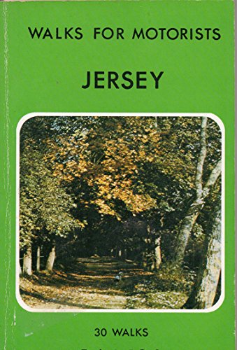 9780723221418: Jersey Walks For Motorists(21) (Walks for motorists series: Warne Gerrard guides for walkers)