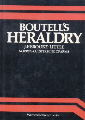 Beispielbild fr Boutell's Heraldry zum Verkauf von ThriftBooks-Dallas