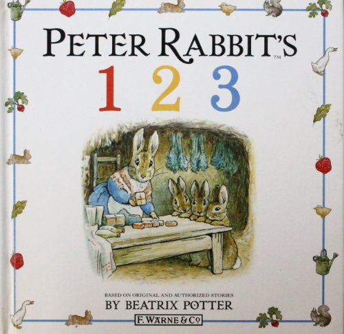 Imagen de archivo de Peter Rabbit's 1-2-3 a la venta por Acme Books