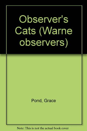 Stock image for Observer's Cats (Warne Observers) for sale by MusicMagpie