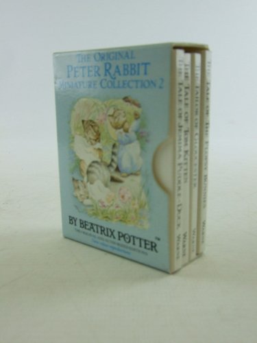 Stock image for "Tale of Jemima Puddle-Duck", "Tale of Tom Kitten", "Tailor of Gloucester", "Tale of the Flopsy Bunnies" (No. 2) (The original Peter Rabbit miniature collections) for sale by WorldofBooks