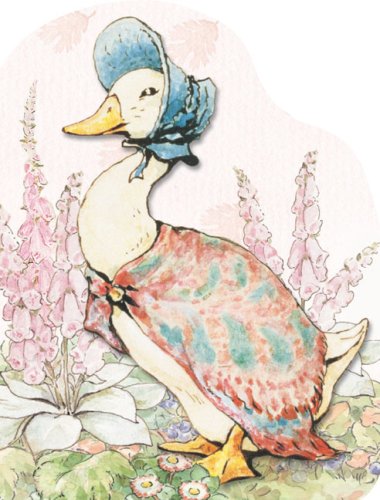 Beispielbild fr Jemima Puddle-duck (Large Shaped Board Book) (Peter Rabbit) zum Verkauf von GF Books, Inc.