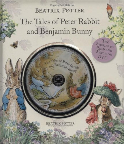Stock image for Beatrix Potter's The Tales of Peter Rabbit and Benjamin Bunny book anddvd for sale by Wonder Book