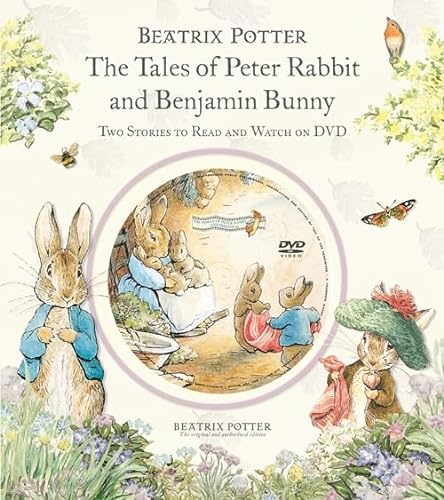 Stock image for The Tale of Peter Rabbit and Benjamin Bunny Book and DVD for sale by WorldofBooks