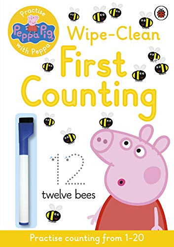 Imagen de archivo de Peppa Pig: Practise With Peppa: Wipe-Clean First Counting a la venta por Blackwell's