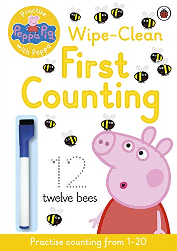 Stock image for Peppa Pig: Practise With Peppa: Wipe-Clean First Counting for sale by Blackwell's