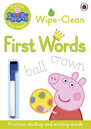 Stock image for Peppa Pig: Practise With Peppa: Wipe-Clean First Words for sale by Blackwell's