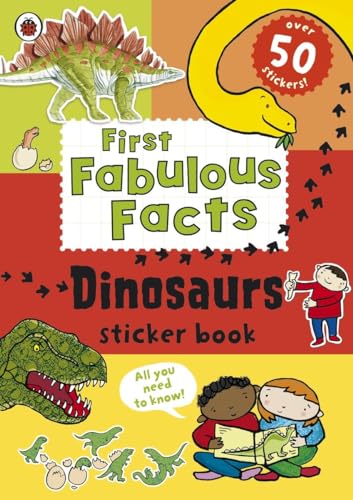 Imagen de archivo de Ladybird First Fabulous Facts: Dinosaurs Sticker Book a la venta por AwesomeBooks