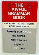 Beispielbild fr Awful Grammar Book zum Verkauf von WorldofBooks