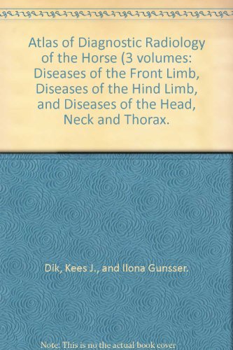 Stock image for Atlas of Diagnostic Radiology of the Horse: Diseases of the Head, Neck and Thorax Pt. 3 for sale by Mispah books