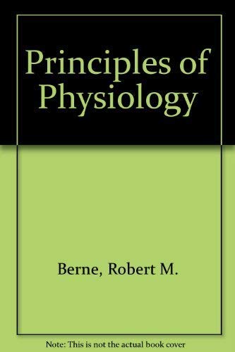 Imagen de archivo de Principles of Physiology a la venta por PsychoBabel & Skoob Books