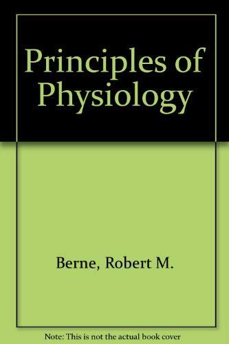 Stock image for Principles of Physiology for sale by PsychoBabel & Skoob Books