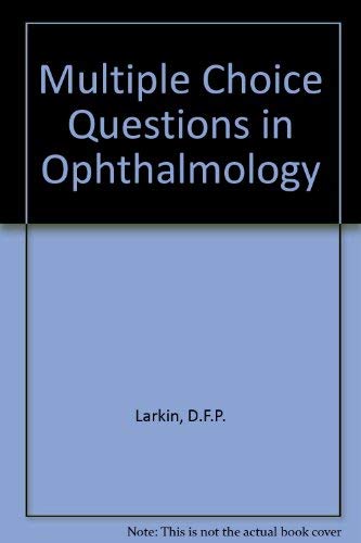 Beispielbild fr Multiple Choice Questions in Ophthalmology zum Verkauf von WorldofBooks
