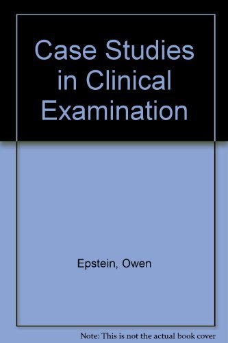 Imagen de archivo de Case Studies in Clinical Examination a la venta por GF Books, Inc.